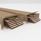 Ekena Millwork 94H x 1/4T Adjustable Wood Slat Wall Panel Kit w/ 2W Slats, Birch contains 22 Slats SWW66X94X0250BI - alternate 2